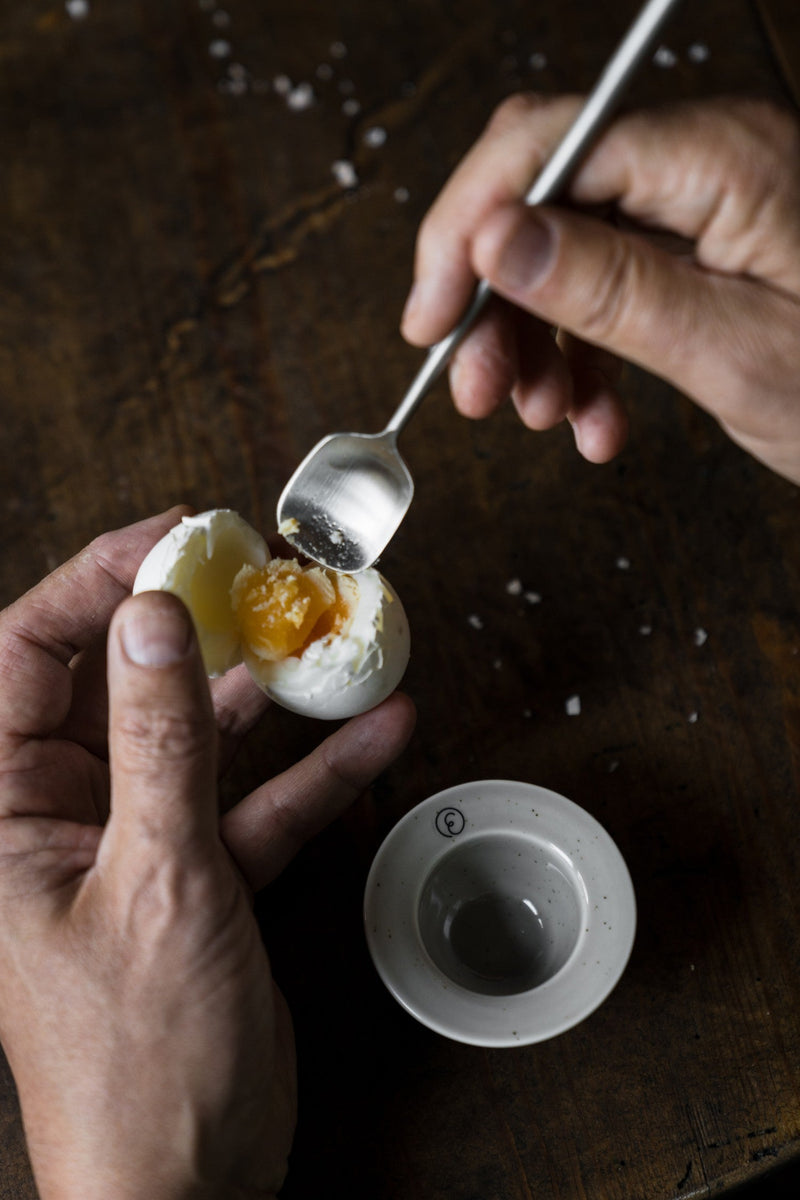 Ikke noe som et egg om morgenen, servert i eggeglass fra Ernst