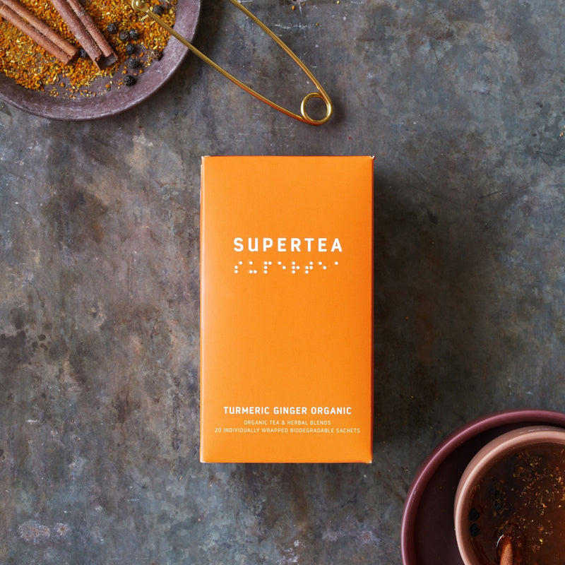 Supertea Tumeric Ginger Organic